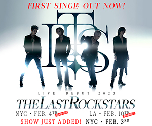THE LAST ROCKSTARS - Live Debut & First Single