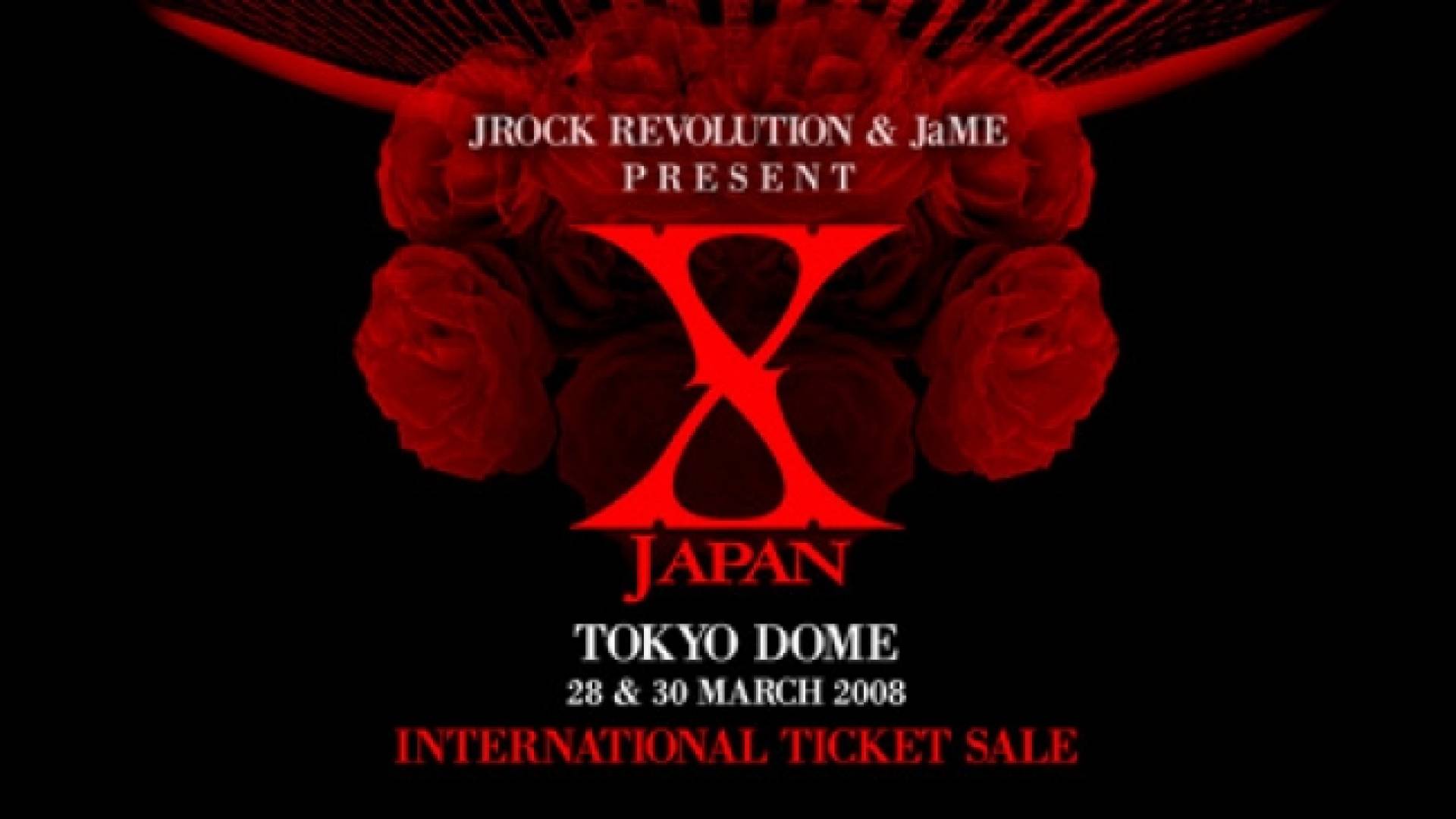 Jrr And Jame Announce X Japan International Ticket Sale