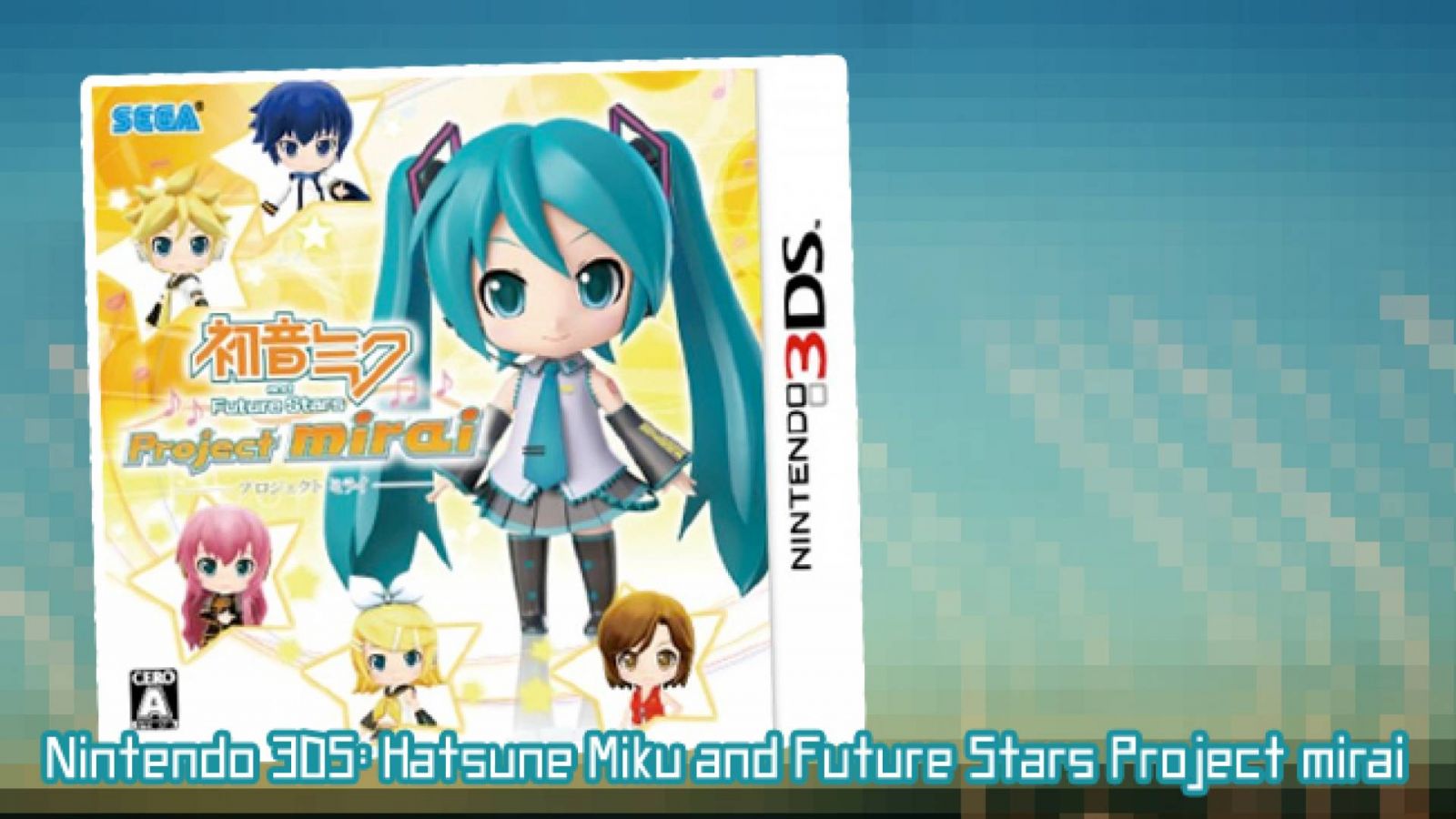 Nintendo 3DS: Hatsune Miku and Future Stars Project mirai © All Rights Reserved