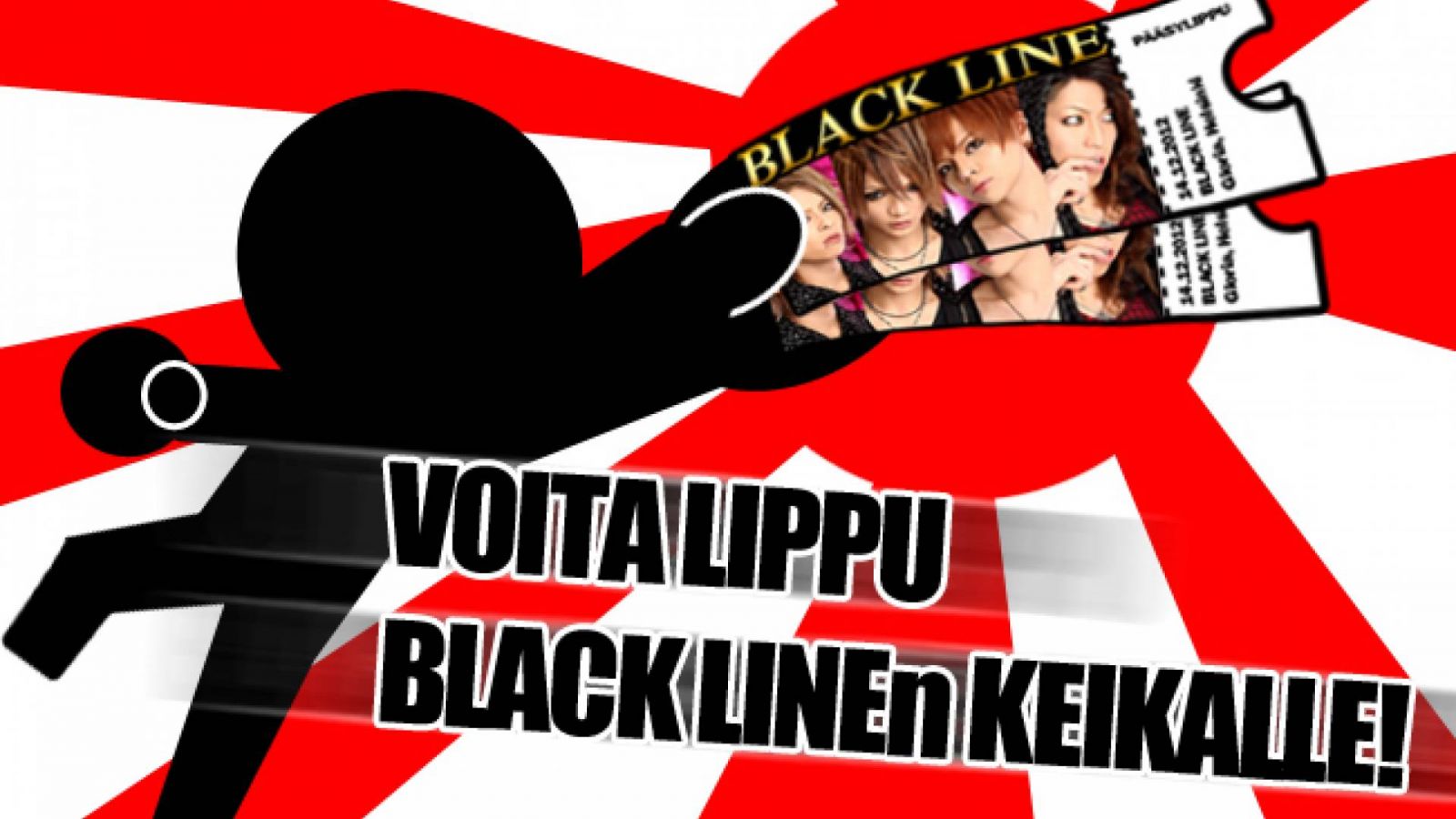 BLACK LINE -kilpailun tulokset © JaME Suomi, Raura