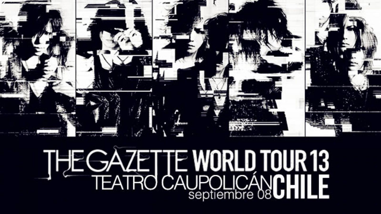 Exitoso primer mes de ventas para the GazettE en Chile © the GazettE