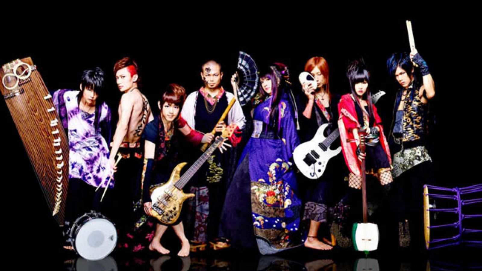 Du rock à Japan Expo © avex entertainment | Wagakki Band | All Rights Reserved.