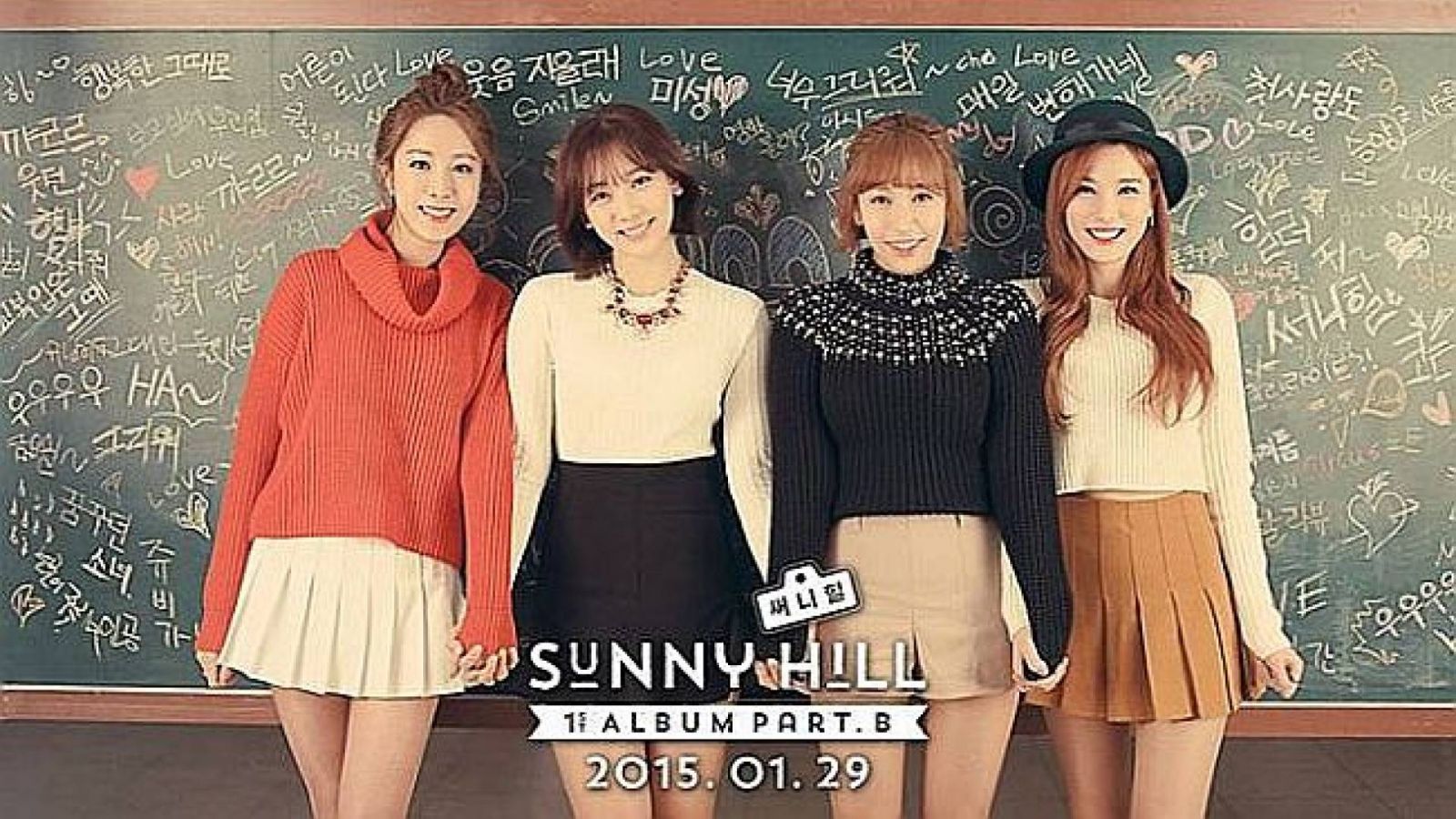 Comeback de Sunny Hill © Sunny Hill Official Facebook