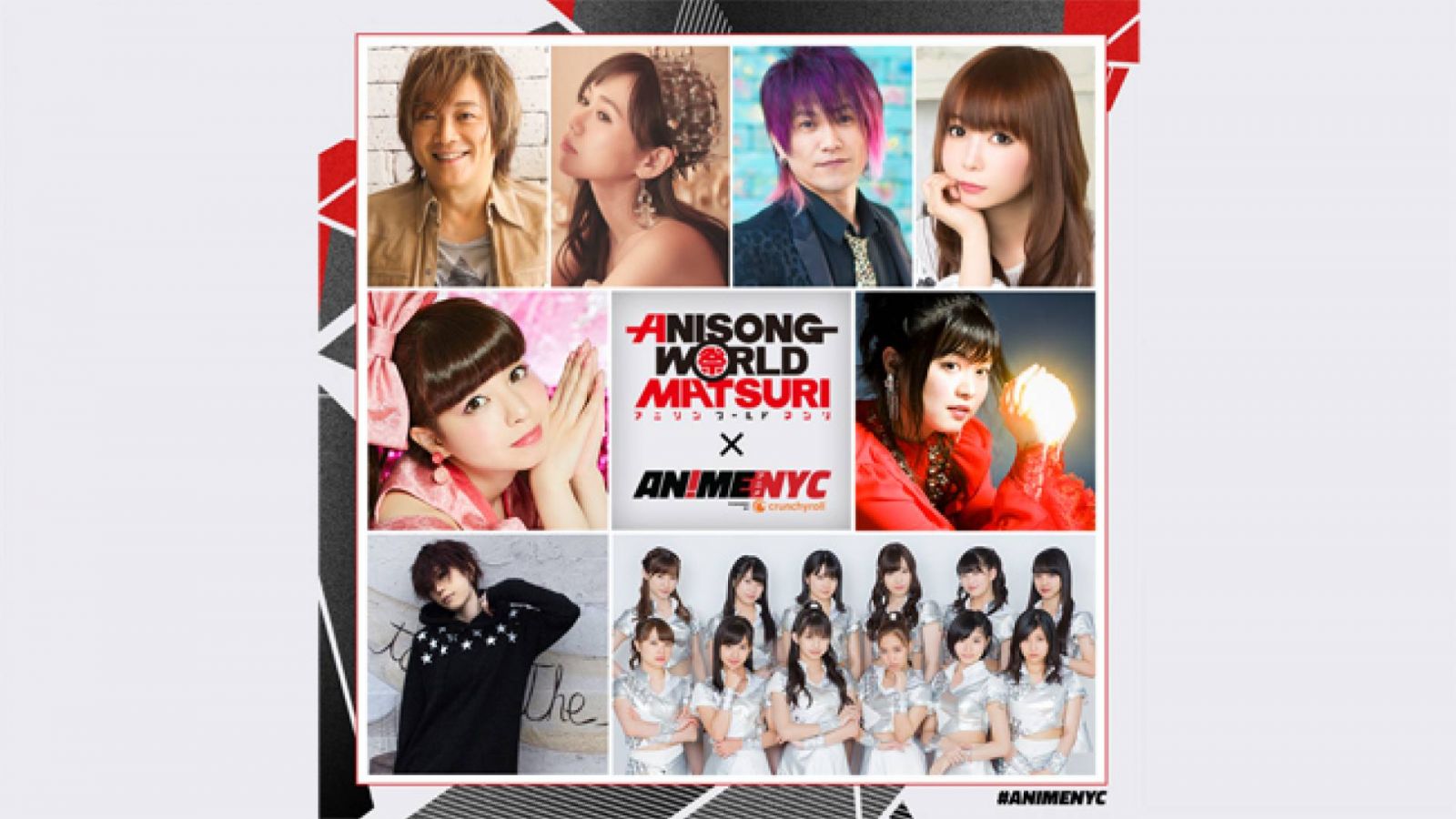 Anime NYC 2018 Reveals Final Artist Lineup and Ticket Dates for Anisong World Matsuri © Anime NYC / Anisong World Matsuri