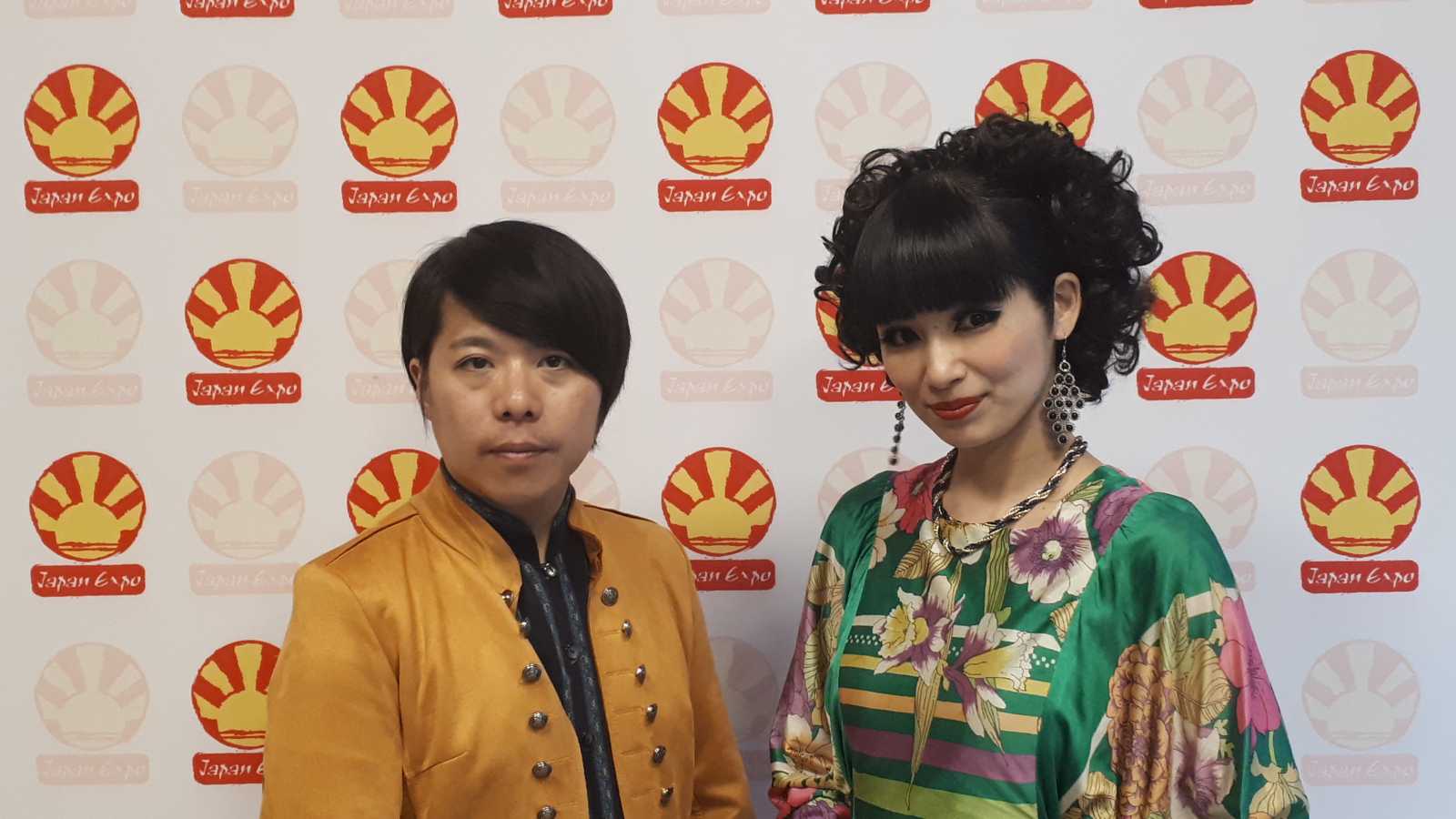 Interview de Salome no Kuchibiru à Japan Expo 2019 © Aravinth