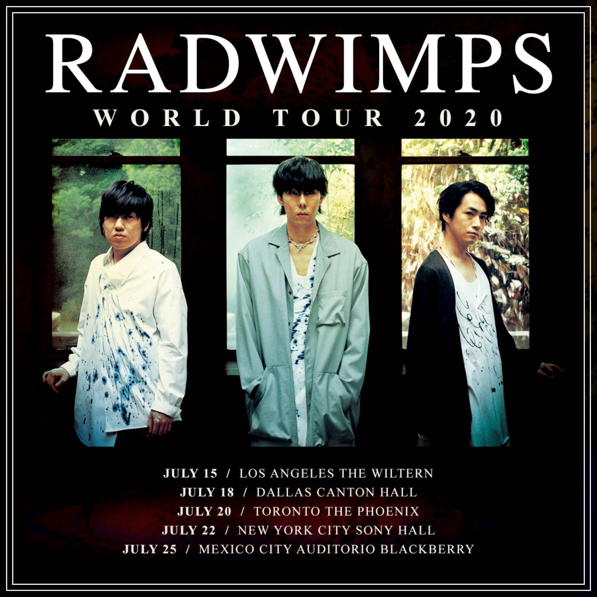 radwimps world tour