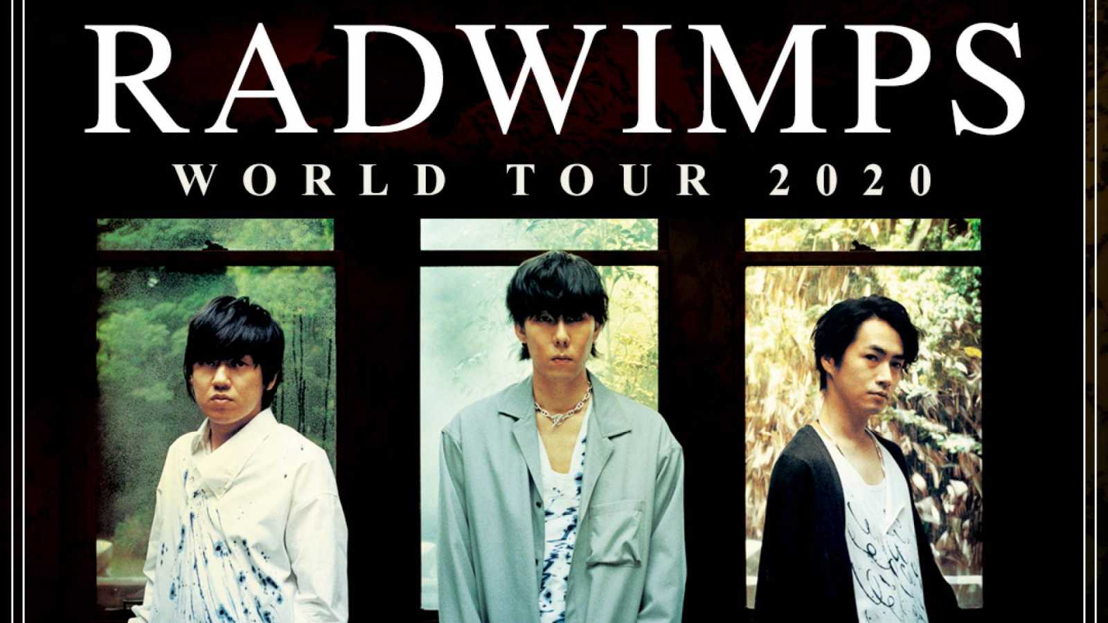 RADWIMPS kündigen Welttournee an © UNIVERSAL MUSIC JAPAN