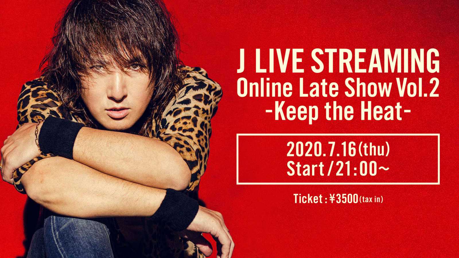 J to Stream Online Late Show Vol.2 on niconico LiVE © J. All rights reserved.