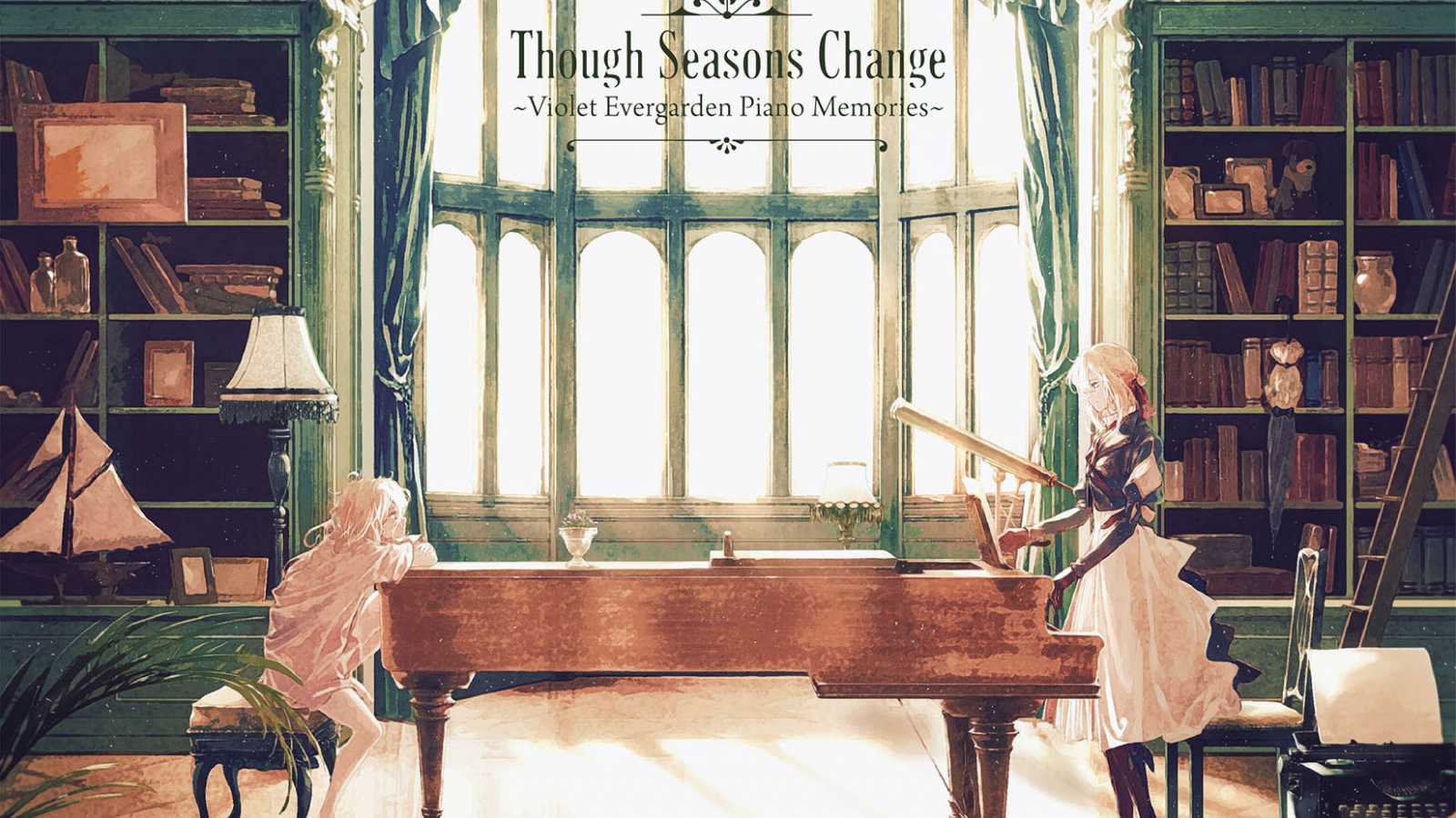 Ein Album mit Klavierarrangements für den Anime von Violet Evergarden © BANDAI NAMCO Arts Inc. / Lantis all rights reserved