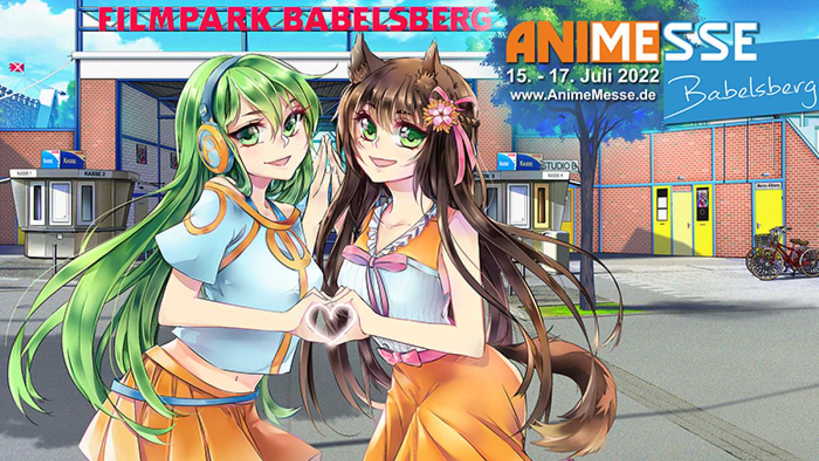 Centimillimental und Fukinbara Yuuna auf der Anime Messe Babelsberg 2022 © Anime Messe Babelsberg