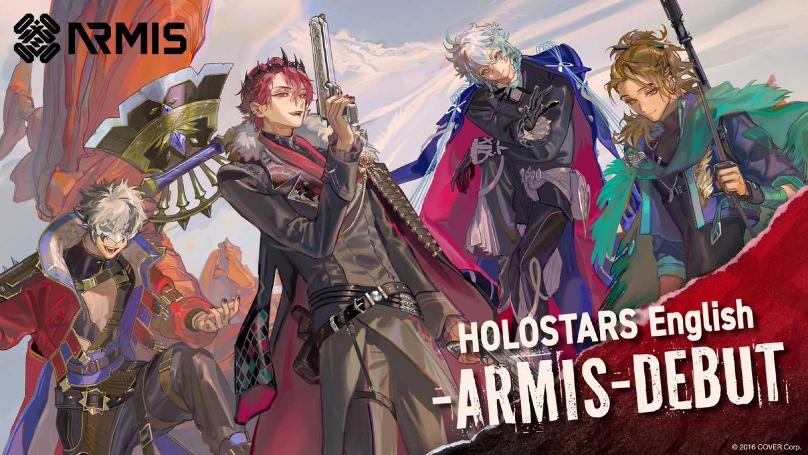 HOLOSTARS English to Debut New Unit ARMIS © COVER Corp. All rights reserved.