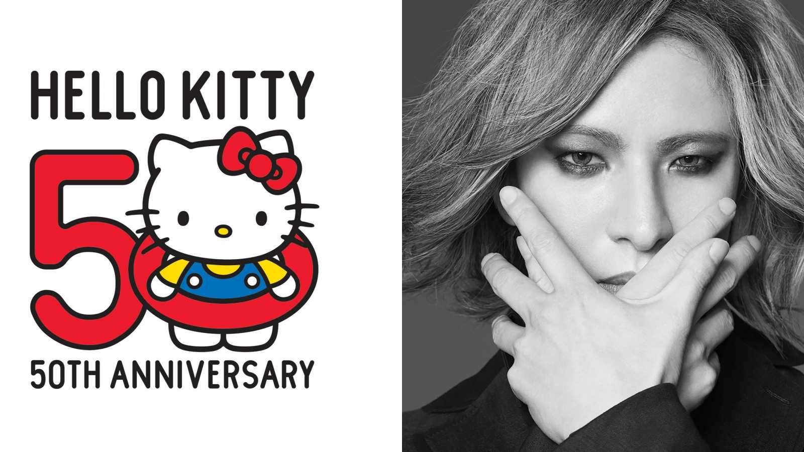 YOSHIKI irá compor e produzir a música-tema para o 50º aniversário da Hello Kitty © Sanrio Co., Ltd. / YOSHIKI
