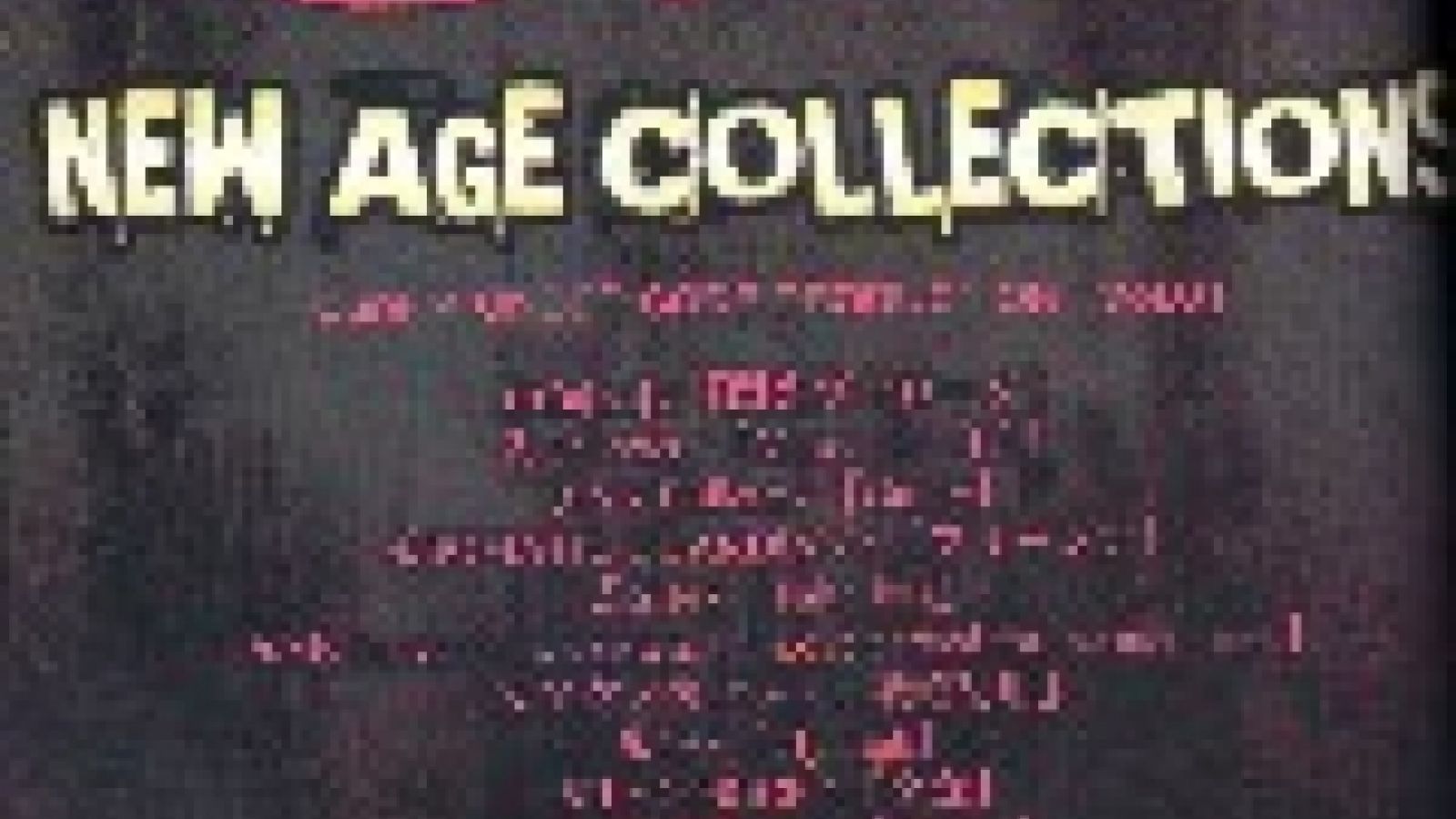 Cure NEW AGE COLLECTIONS Vol. 1 © 