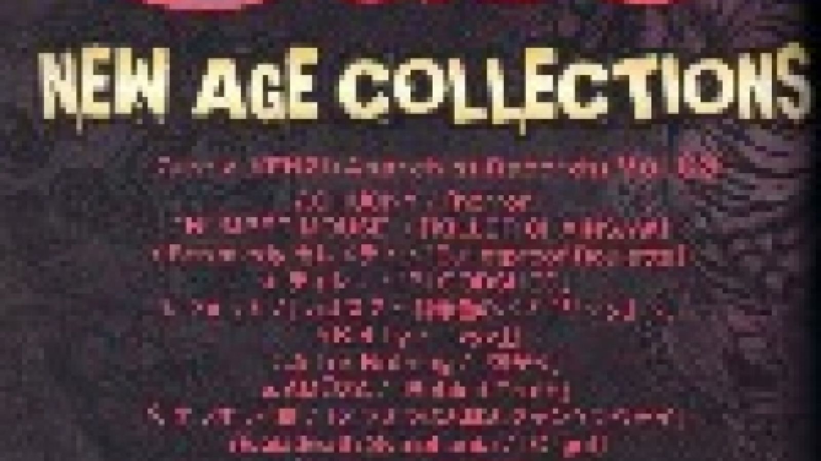 Cure NEW AGE COLLECTIONS Vol. 3 © 